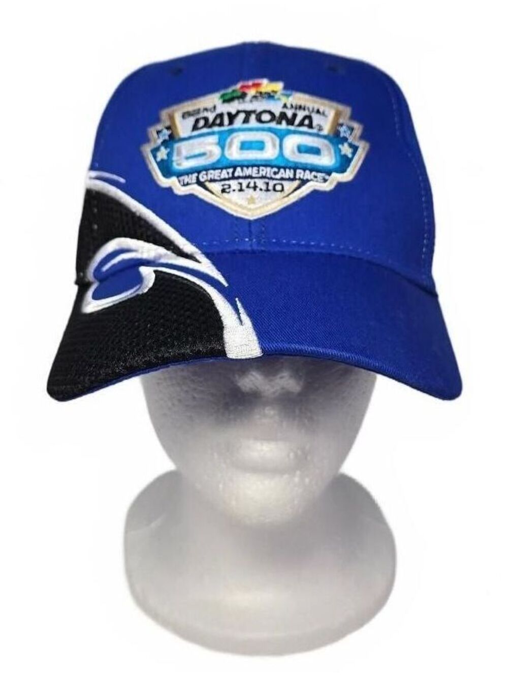 NASCAR Daytona 500 Blue and Black Adjustable Cap Hat